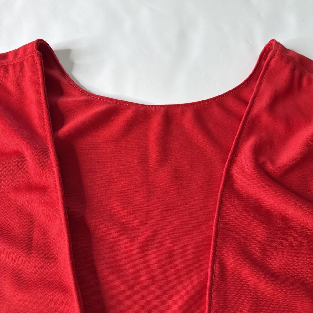 Vtg Polkaholics Red Vest Men Sz M Polka Music Funny Dance Costume Party - Picture 5 of 8